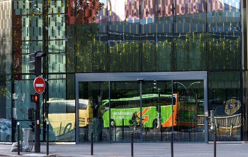 27 mai 2015. Gare routière de la Porte Maillot.