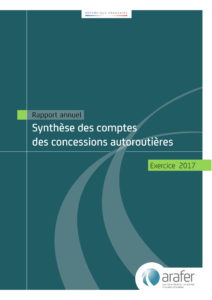 Publication de la synthèse des comptes des sociétés concessionnaires d’autoroutes pour l’exercice 2017