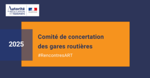 Lancement par l’ART des travaux sur la gouvernance et la planification de l’offre de gares routières dans le cadre du comité de concertation des gares routières