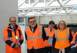 Visite des infrastructures de l’aéroport de Paris-Charles de Gaulle par le collège de l’ART