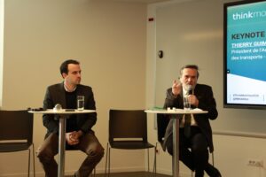 Thierry Guimbaud, Président de l’ART, est intervenu à la matinale de News Tank Mobilités sur les enjeux de régulation et multimodalité des transports